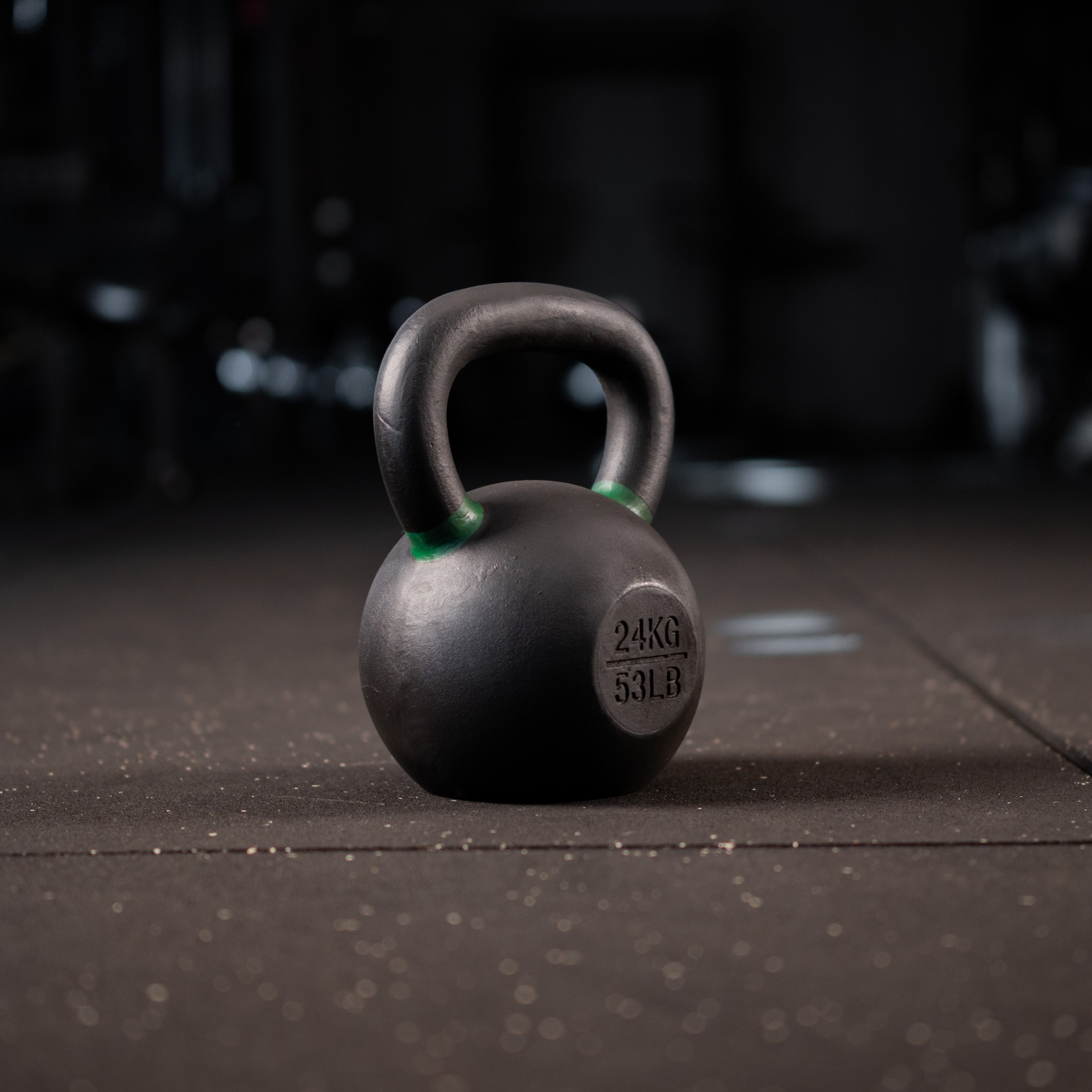 Sqmize-Part-2-10 Black Kettlebell SQMIZE® BFK24 farbcodiert, 24 kg, grün
