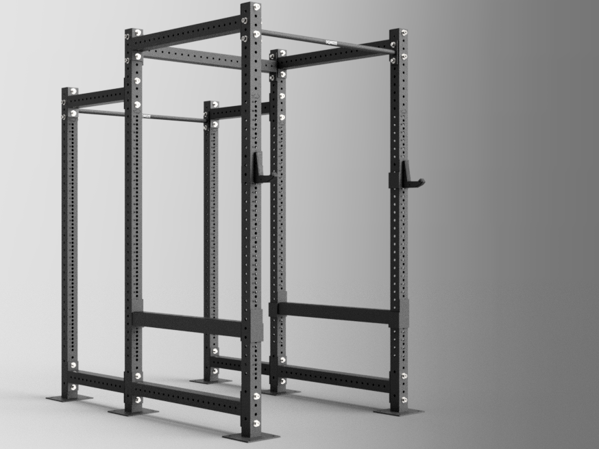 Power Rack + Half Rack Konfigurator SQMIZE® PREMIUM BISON PBR-PH