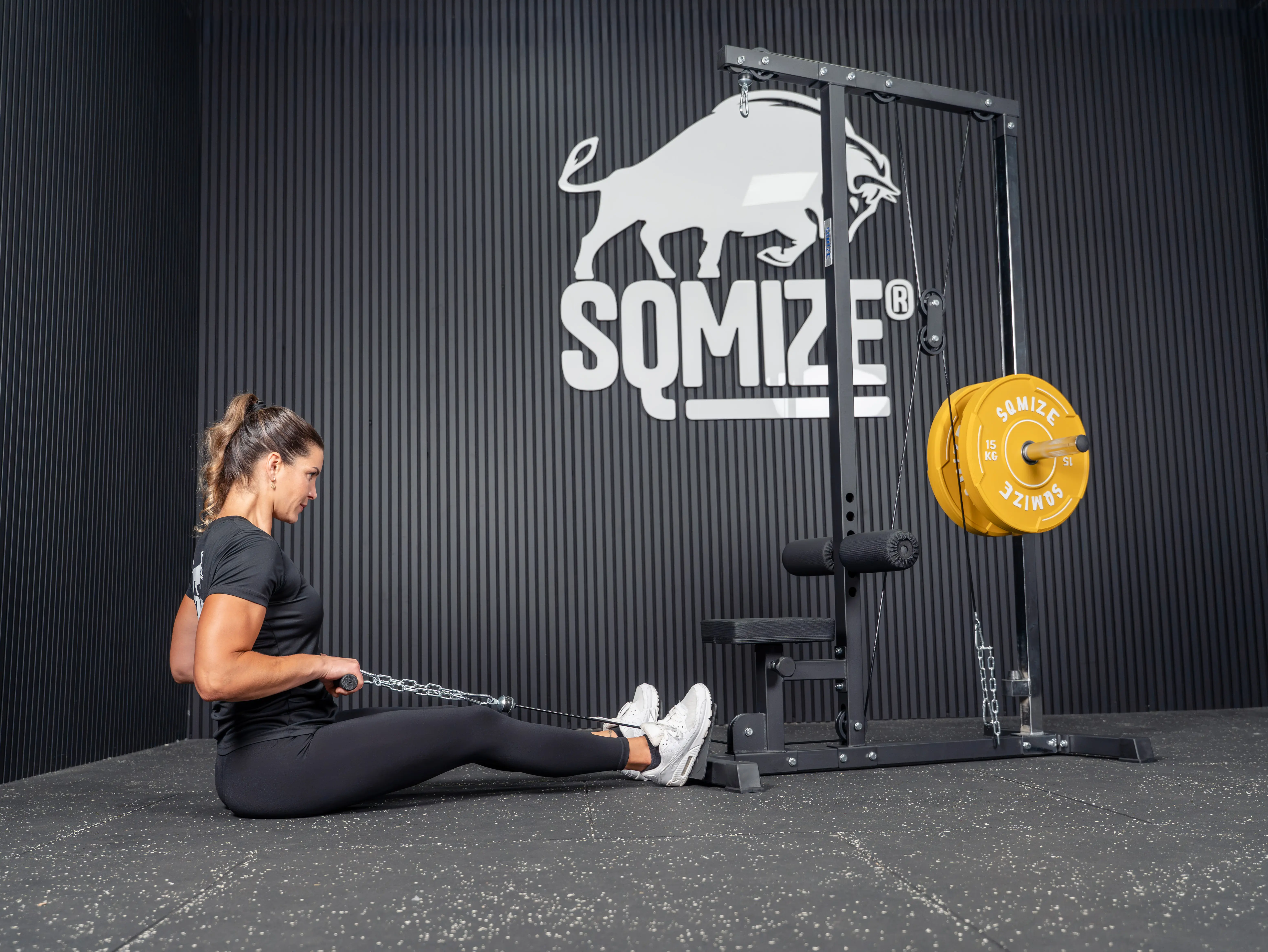 Latzugstation SQMIZE® POWER PACK LAT944, Höhe 192 cm