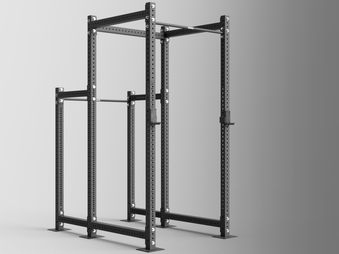 Power Rack + Half Rack Konfigurator SQMIZE® PREMIUM BISON PBR-PH