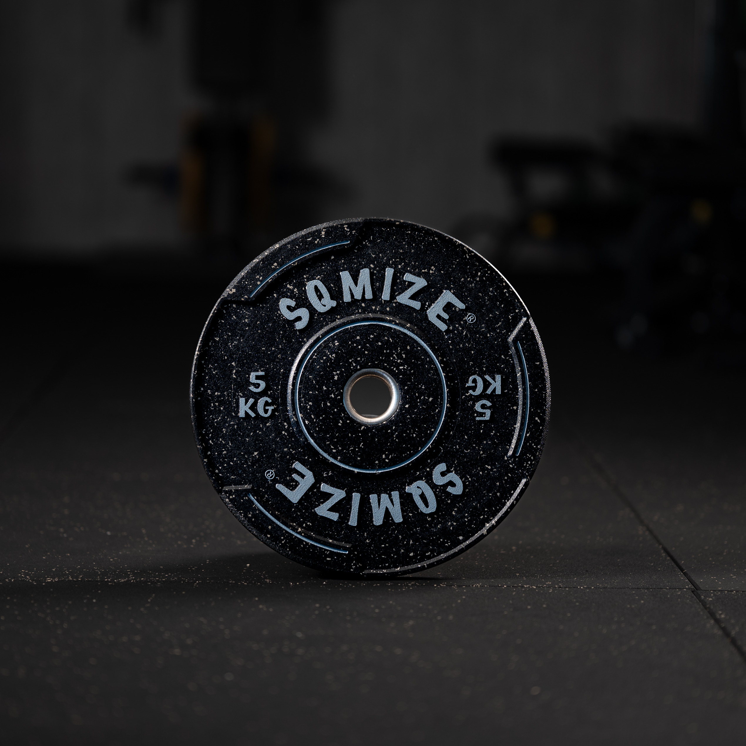 Premium Bison High-Tempered Bumper Plate SQMIZE® V-CRBP5, 5 kg 