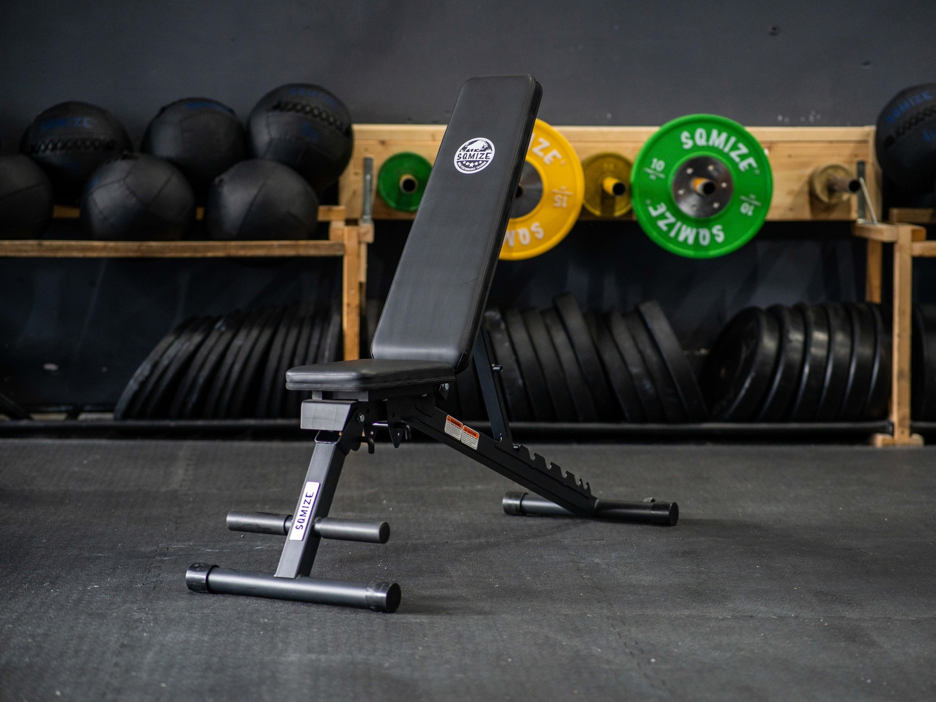 Sqmize-Equipment-voluntas-1-190 Klappbare Hantelbank SQMIZE® POWER PACK FB2i