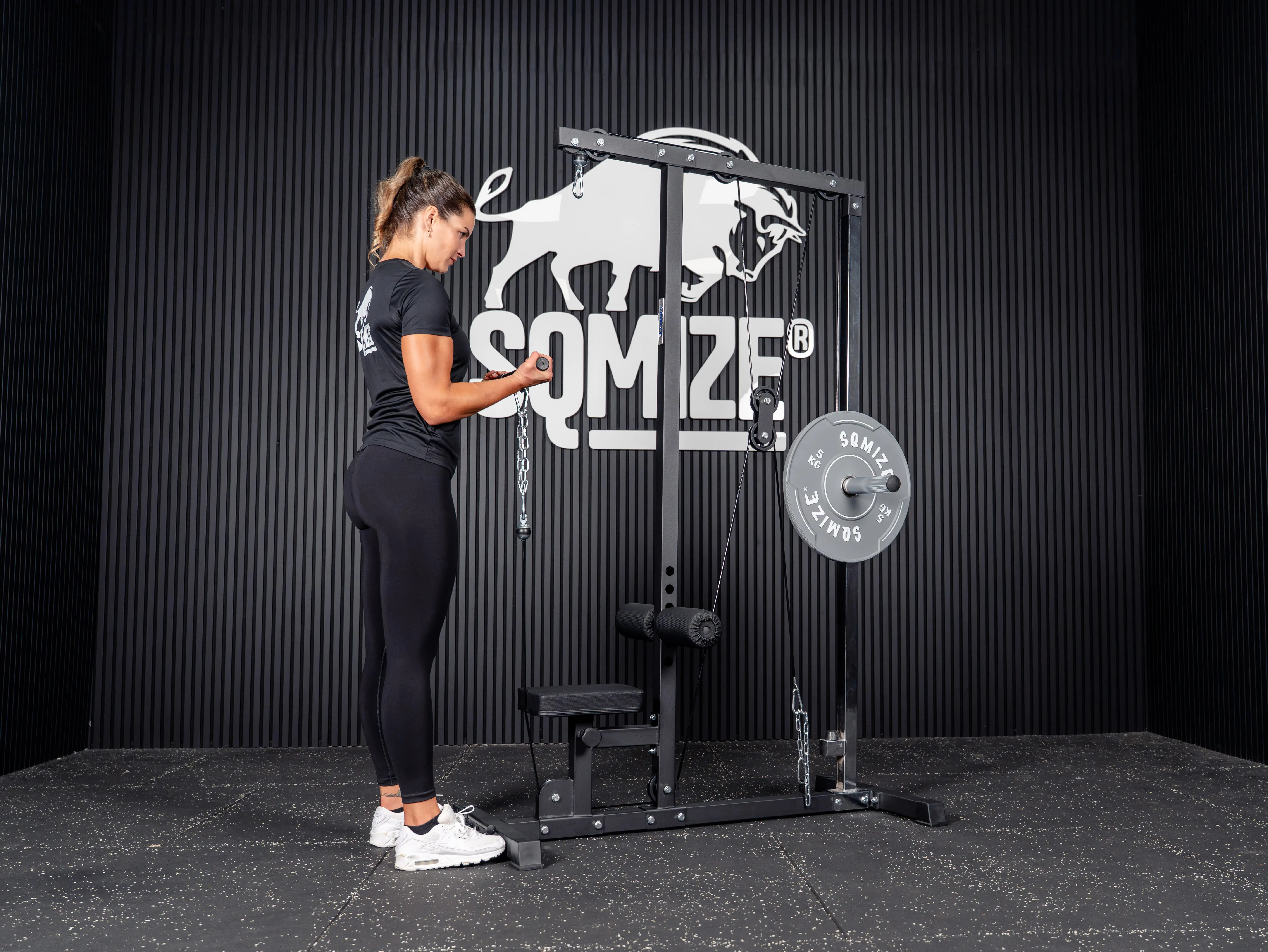 Latzugstation SQMIZE® POWER PACK LAT944, Höhe 192 cm