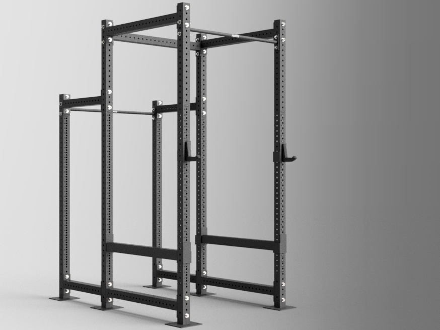 Power Rack + Half Rack Konfigurator SQMIZE® PREMIUM BISON PBR-PH