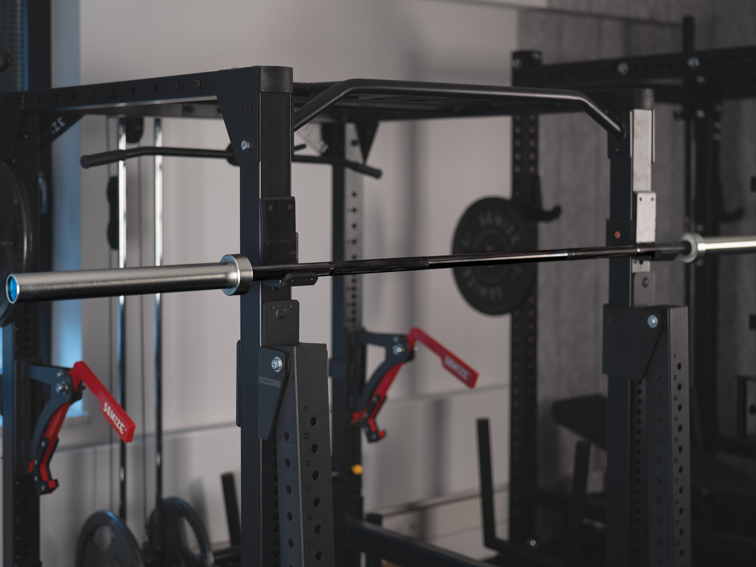 Olympia Langhantel - 20kg Weightlifting ELITE CLUB SQMIZE® OB86WL-E Titanium Black Olympia Langhantel - 20kg Weightlifting ELITE CLUB SQMIZE® OB86WL-E Titanium Black