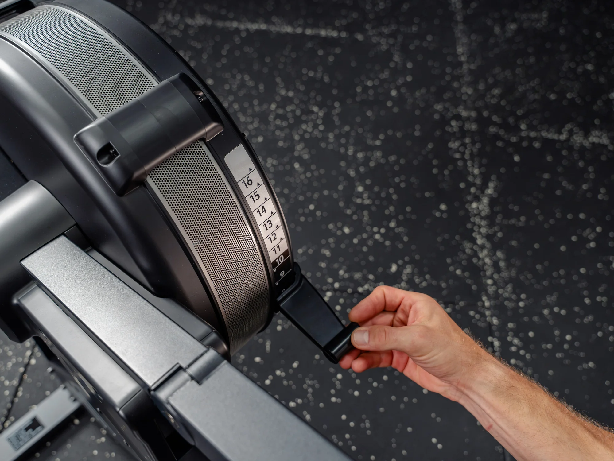 SQMIZE® Power Rower Ergometer Alpha S25 Pro, Rudergerät