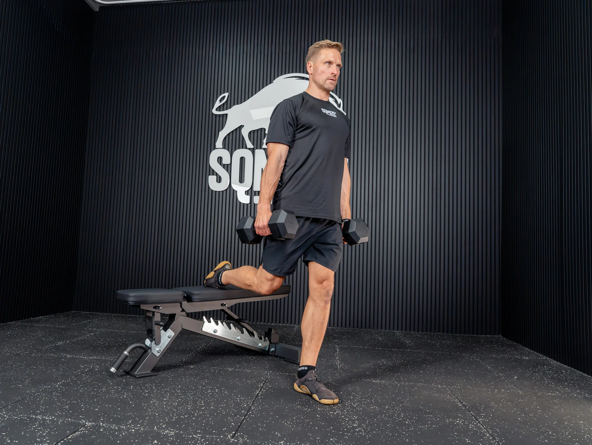 Premium Adjustable Bench SQMIZE® SQ-R490 PRO STYLE CLUB BENCH