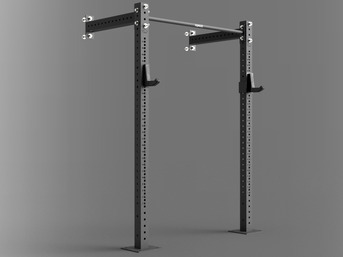 Wall-Mounted Power Rack Konfigurator SQMIZE® PREMIUM BISON PBR-W