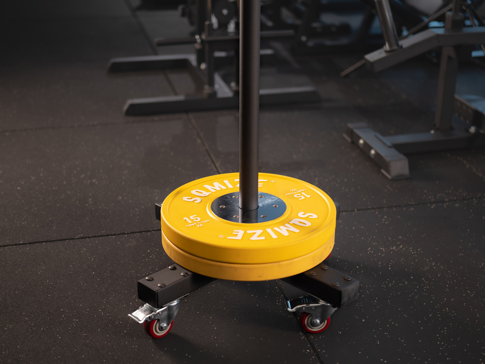 BS400-3 Plate Tower SQMIZE® BS400, 50 mm Hantelscheiben-Trolley