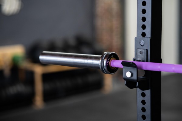 The Elite Bison Cerakote® Bar - 15kg Crosslifting® SQMIZE® OB79CRw-DG Purple-Lights