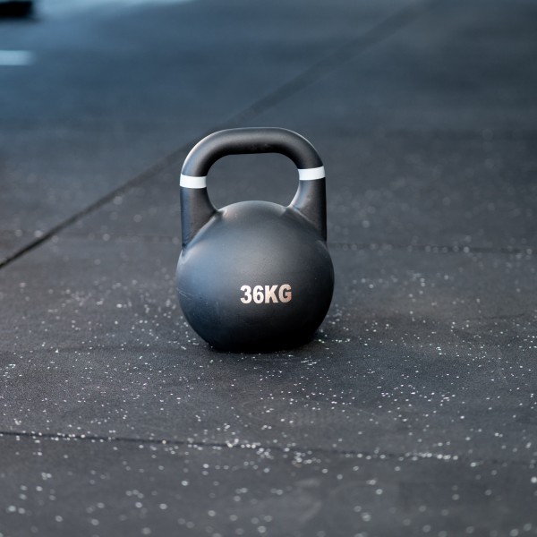 Competition Steel Kettlebell SQMIZE® CSK36, 36 kg, BLACK EDITION