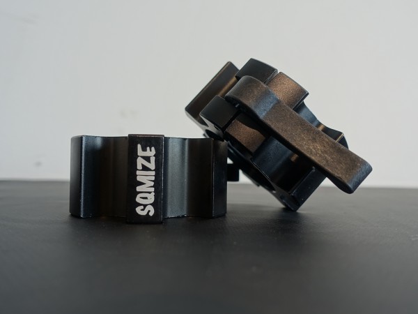 Hantelverschluss 50 mm SQMIZE® OC12 Alu Schwarz