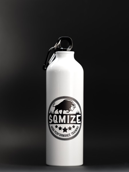 Trinkflasche Alu SQMIZE® weiß, 770 ml