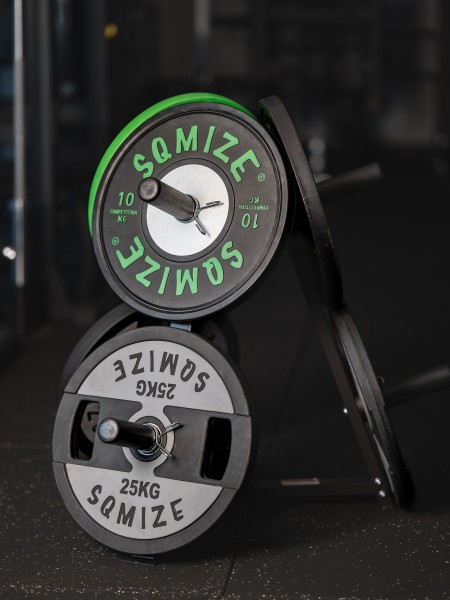 Studio weight plate rack SQMIZE® SQ209, 50 mm