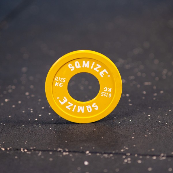 Premium Fractional Plate SQMIZE® TP0.125, gelb gummiert