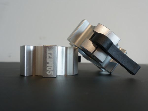 Hantelverschluss 50 mm SQMIZE® OC12 Alu Silber